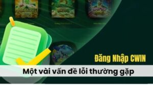 Một vài vấn đề lỗi thường gặp