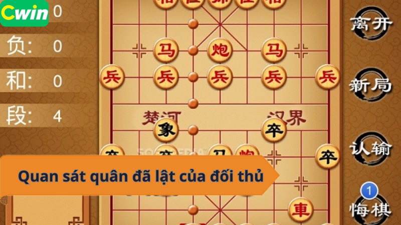 Cờ Tướng CWIN - Quan sát kỹ quân đối thủ, dự đoán nước cờ tiếp theo!