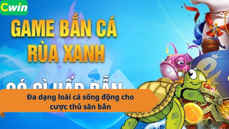 Đa dạng loài cá sống động cho cược thủ săn bắn