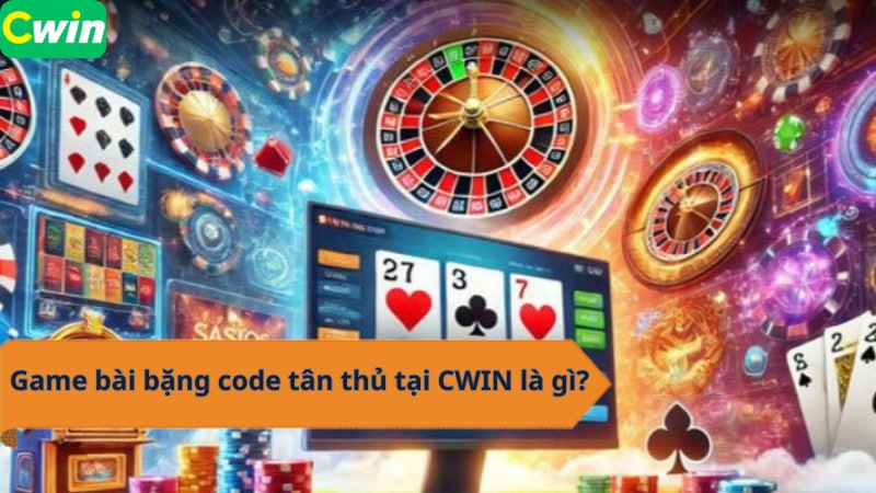 Game bài bặng code tân thủ tại CWIN là gì?
