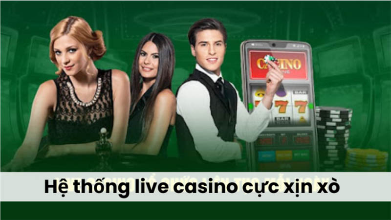 Hệ thống live casino cực xịn xò